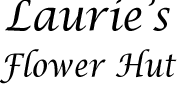 Laurie's Flower Hut - Logo